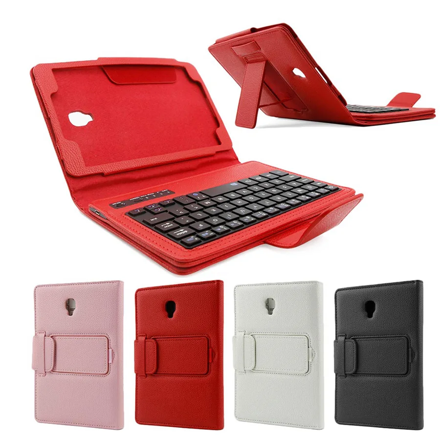 Bluetooth Wireless Keyboard Case for Samsung Galaxy Tab A 8.0 T380 T385 PU Leather Stand Cover Detachable Keypad Protective Case Bluetooth Wireless Keyboard Case for Samsung Galaxy Tab A 8.0 T380 T385 PU Leather Stand Cover Detachable Keypad Protective Case