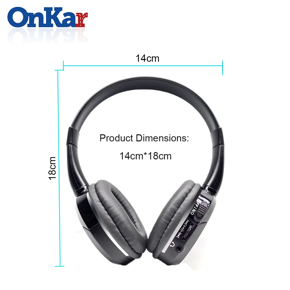 ONKAR беспроводные наушники Bluetooth подголовник активный шумоподавление наушники Earbus для монитор подголовника Android