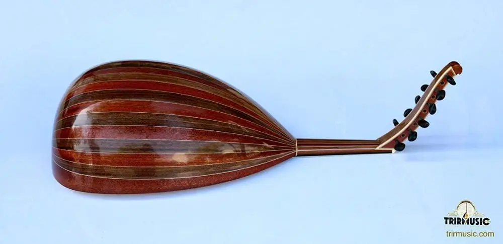 Турецкий Профессиональный грецкий орех из красного дерева струнный инструмент Oud Ud HSO-121