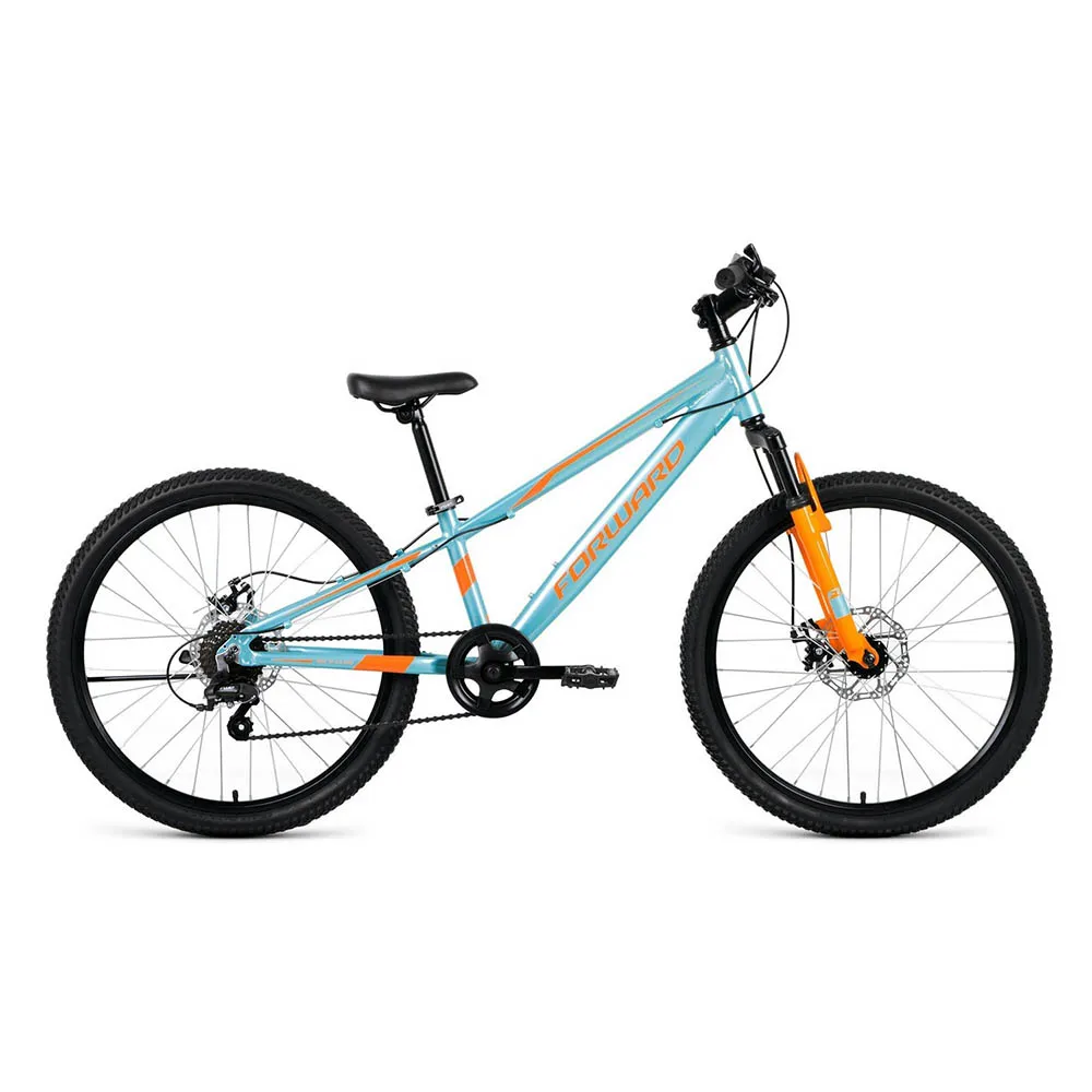 Bicycle FORWARD RISE 24 2.0 disc(2" 7 IC. Height 1" - Цвет: Небесно-голубой