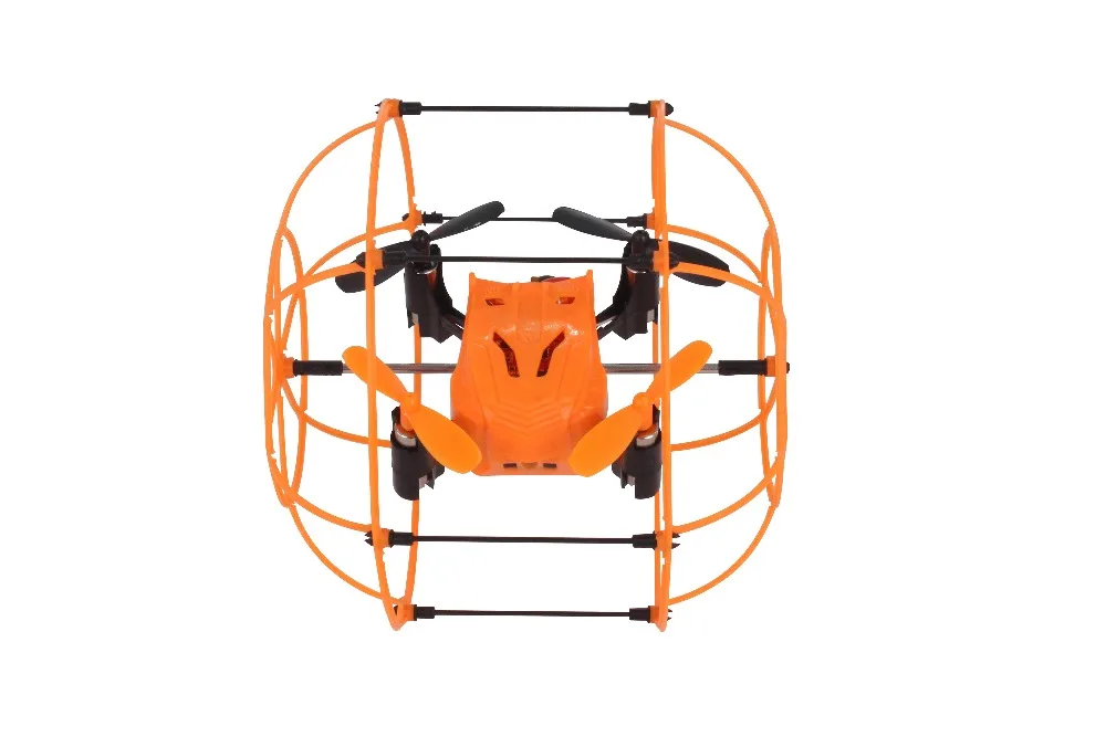 Мини-Дрон мяч Helic Max Sky Walker 2,4 GHz 4CH Fly Ball RC Квадрокоптер 1336 3D флип-ролик Безголовый Дрон RC вертолет игрушки