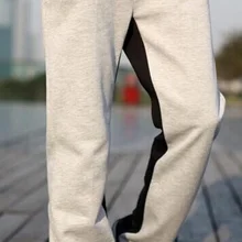 Корейская версия мужские спортивные брюки джокер модные контрастные цвета повседневные Прямые брюки