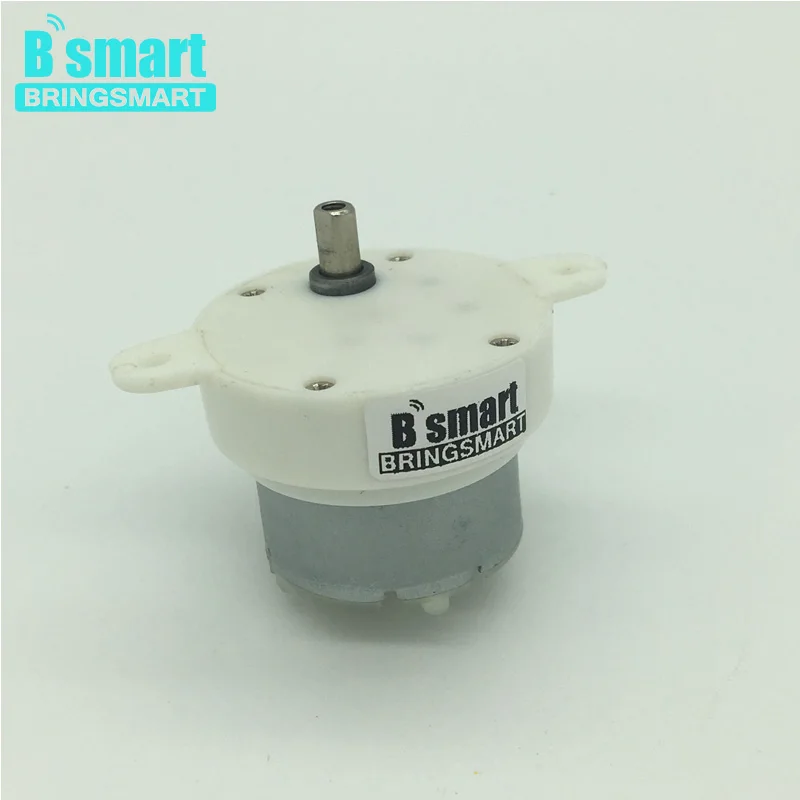

Wholesales 400 Mini Motor 3rpm DC 12v Motor Reverse Shaft length 8mm Micro Motor For DIY Car Gear Motor