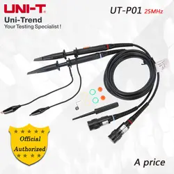 UNI-T UT-P01 25 мГц пассивный Пробник; 25 мГц осциллограф зонда; подходит для UTD2025C, UTD2025CL и т. д