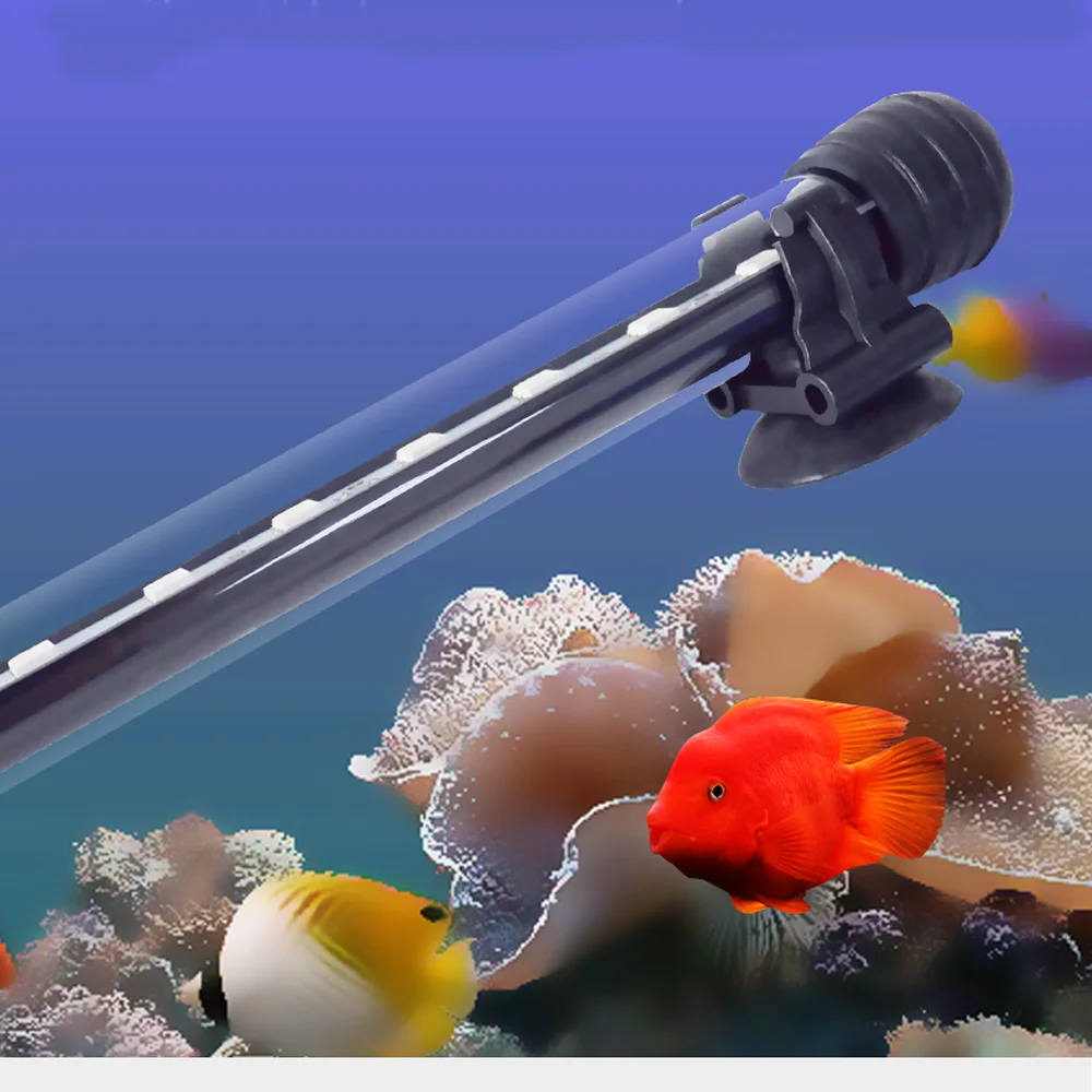 

57CM 30 LED 6.5W Fish Tank Aquarium LED Light 5050 SMD RGB Light Bar IP68 Waterproof Submersible Lamp EU/US/UK Plug