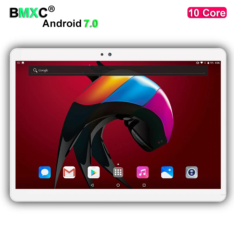 2017 Новый Android 7,0 Дека Core 10 ''Tablet PC 4 ГБ Оперативная память 128/64 ГБ Встроенная память 1920*1200 8MP WI-FI gps 4 г LTE таблетки DHL Бесплатная доставка