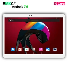 Cheaper 2017 Newest Android 7.0 Deca Core 10” Tablet PC 4GB RAM 128/64GB ROM 1920*1200 8MP WIFI GPS 4G LTE tablets DHL free shipping