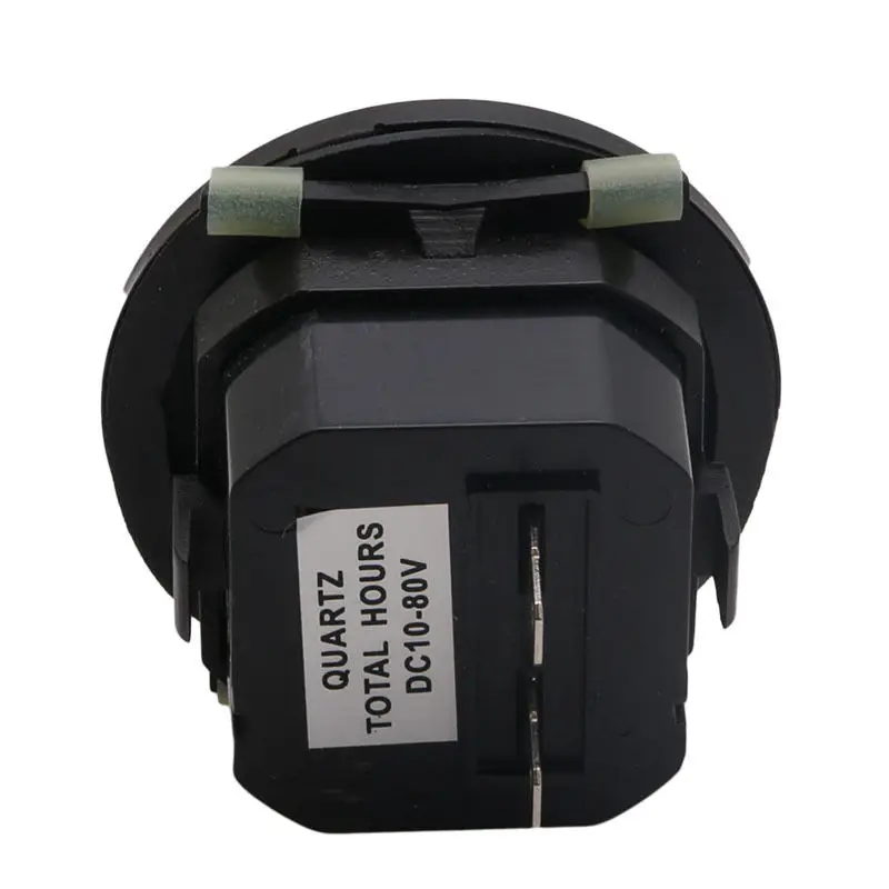 Hour Meter Truck Tractor Diesel Boat Engine 2" Round Gauge DC 10V to 80V SH-1
