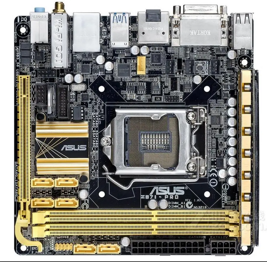 

MINI-ITX Socket LGA 1150 For ASUS Z87I-PRO Original Used Desktop for Intel Z87 Motherboard DDR3 USB3.0 SATA3 PCI-E3.0