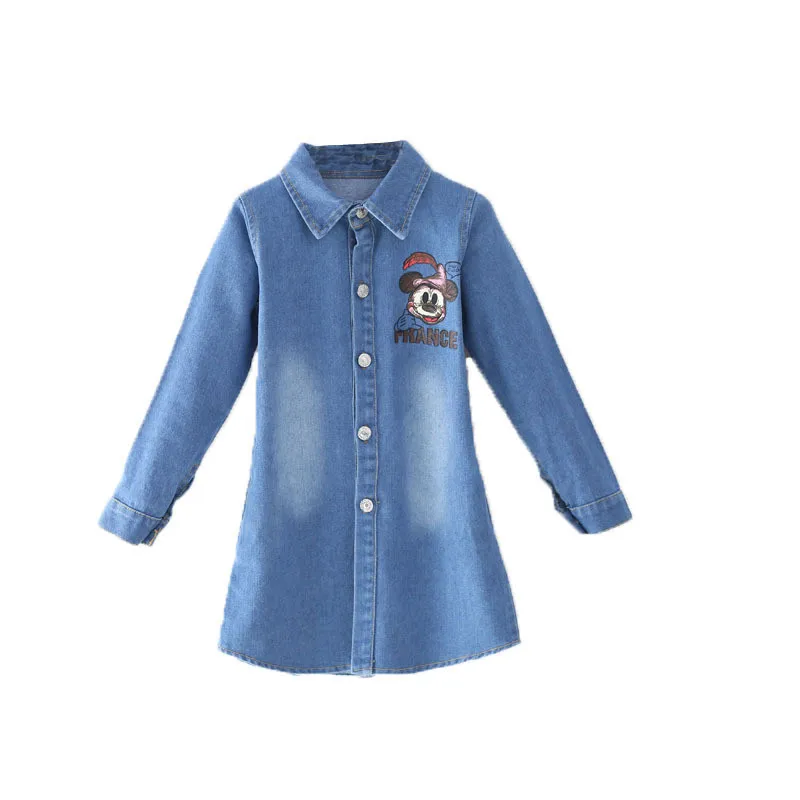 

AILEEKISS Girls Jackets For Big Size Kids Children 's Clothes Mickey Cartoon Kids Girls Children Outerwear Clothing 4-15 Years