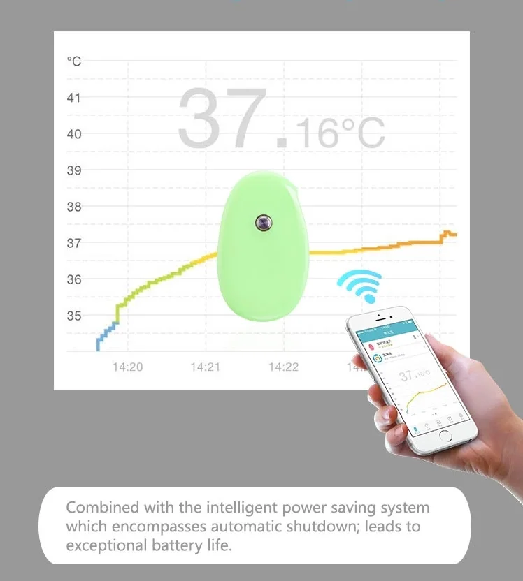 Temp Sitter WT1 интеллигентая(ый) Электронные детские цифровой термометр интеллигентая(ый) Термометр