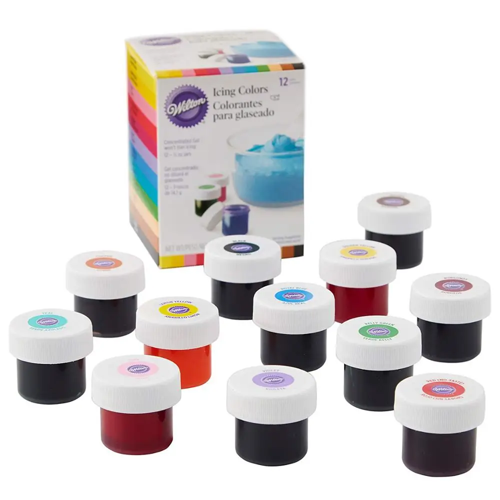 

Wilton Icing Colors, 12-Count Gel-Based Food Color