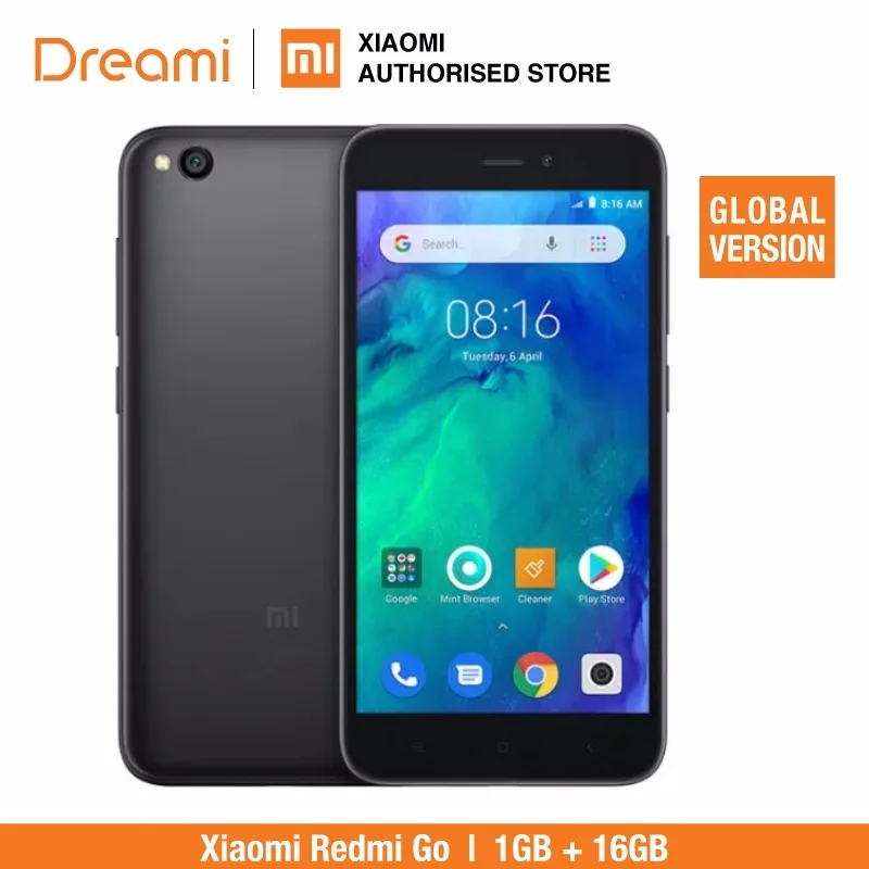 

Global Version Xiaomi Redmi Go 16GB Ram 1GB Rom (Official Rom)