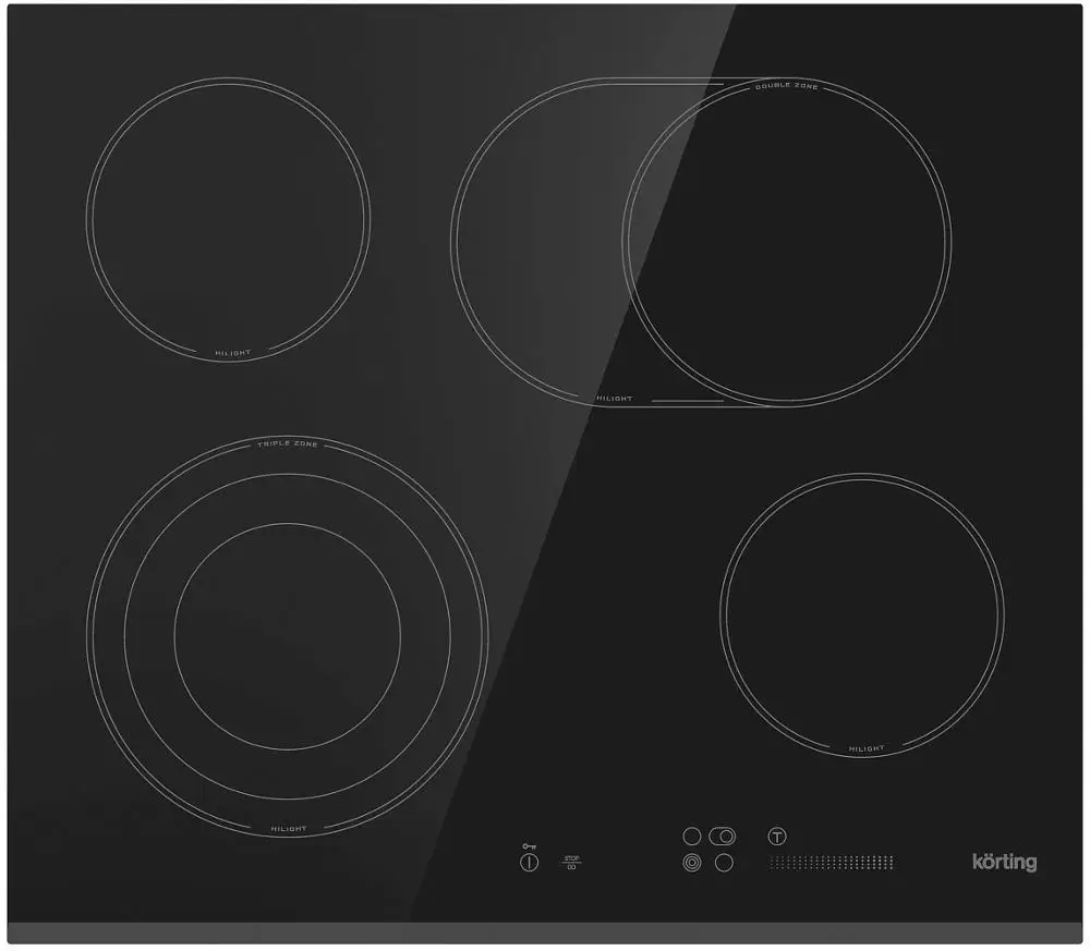 Электрическая варочная панель Korting HK 63552 B