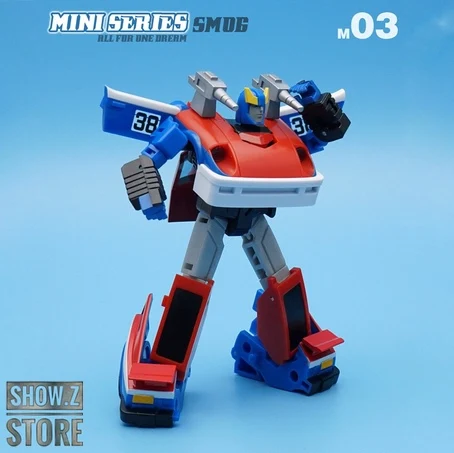 

[Show.Z Store] IronTrans M-03 M03 Mini Series Smog Smokescreen Transformation Action Figure