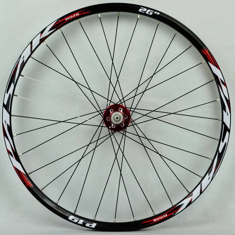 Perfect mountain bicycle wheels novatec041042 joytech front 2 rear 4 bearing japan hub super smooth wheel wheelset Rim26 27.5 29in 2