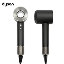 Dyson Supersonic профессиональный фен для волос 1600 Вт отрицательные линзы устраняет статическое электричество защита естественный блеск 3 насадки