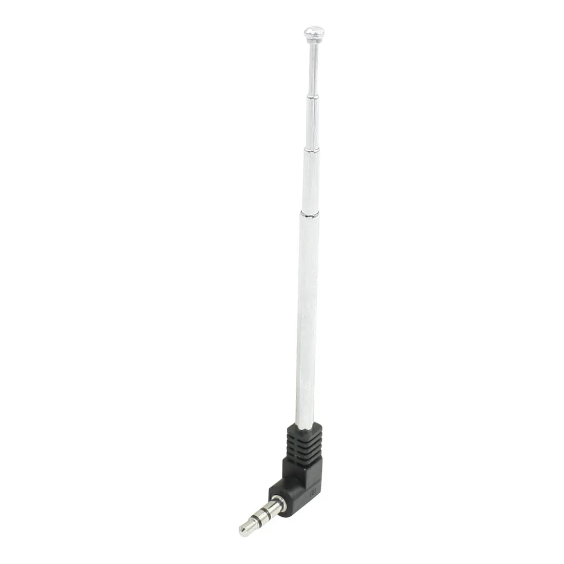 UXCELL Car 3.5Mm Plug 4 Sections Telescopic Rod Antenna Signal Aerial