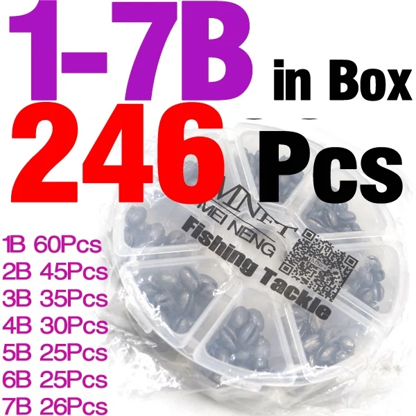246Pcs Ordinary box