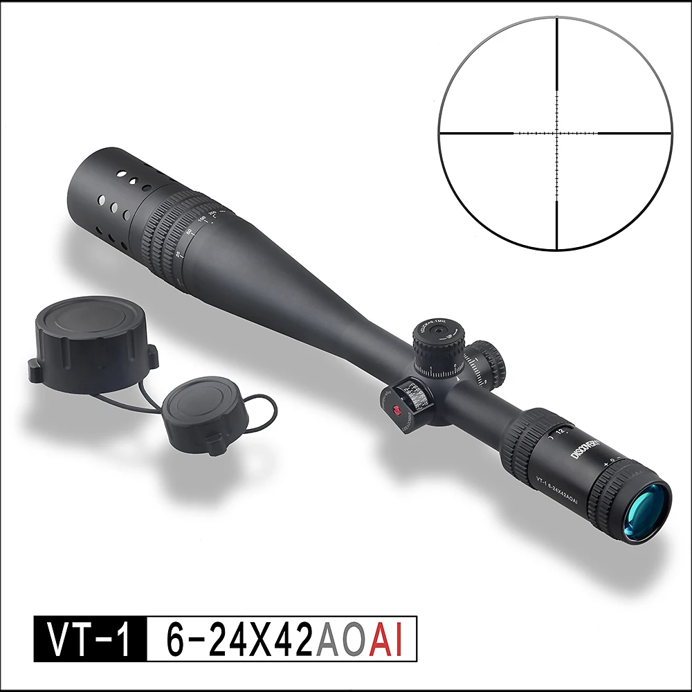 DISCOVERY optical sight VT 1 6 24X42AOAI hunting tactics remote air gun