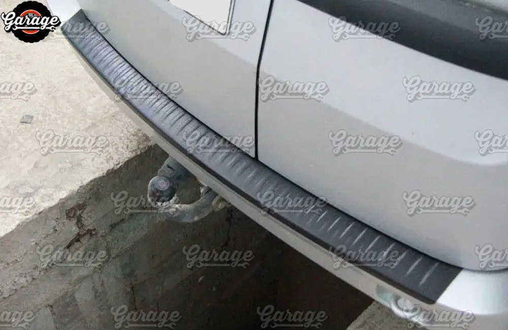 Защита заднего бампера для Lada Largus 2011-ABS пластиковые аксессуары защитная пластина царапин Тюнинг Автомобиля
