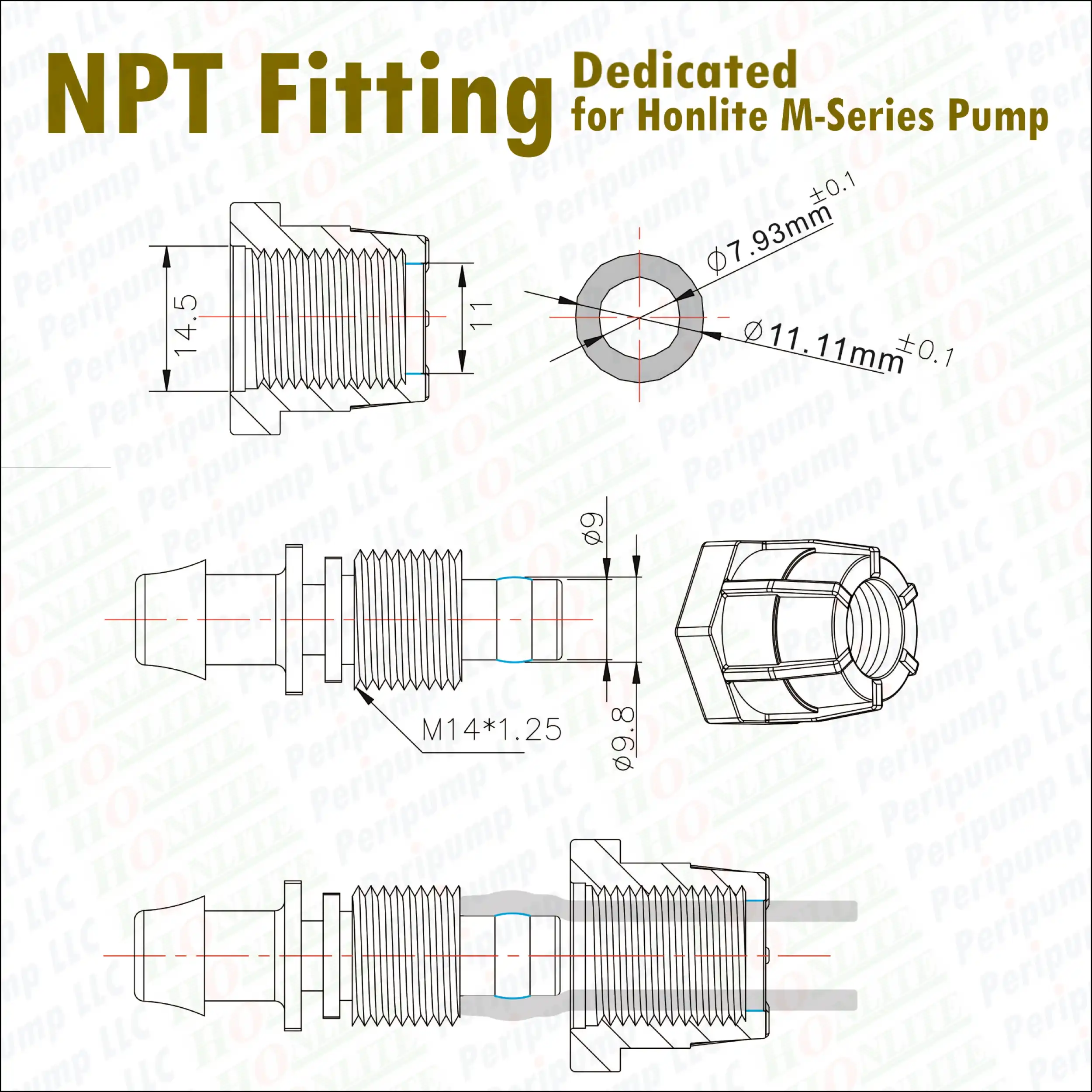 Peristaltic Pump Rollers