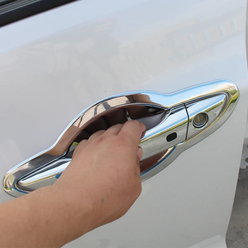 

Door Handle exterior promote automovil bright sequins modification car styling covers mouldings accessories FOR Hyundai Mistra