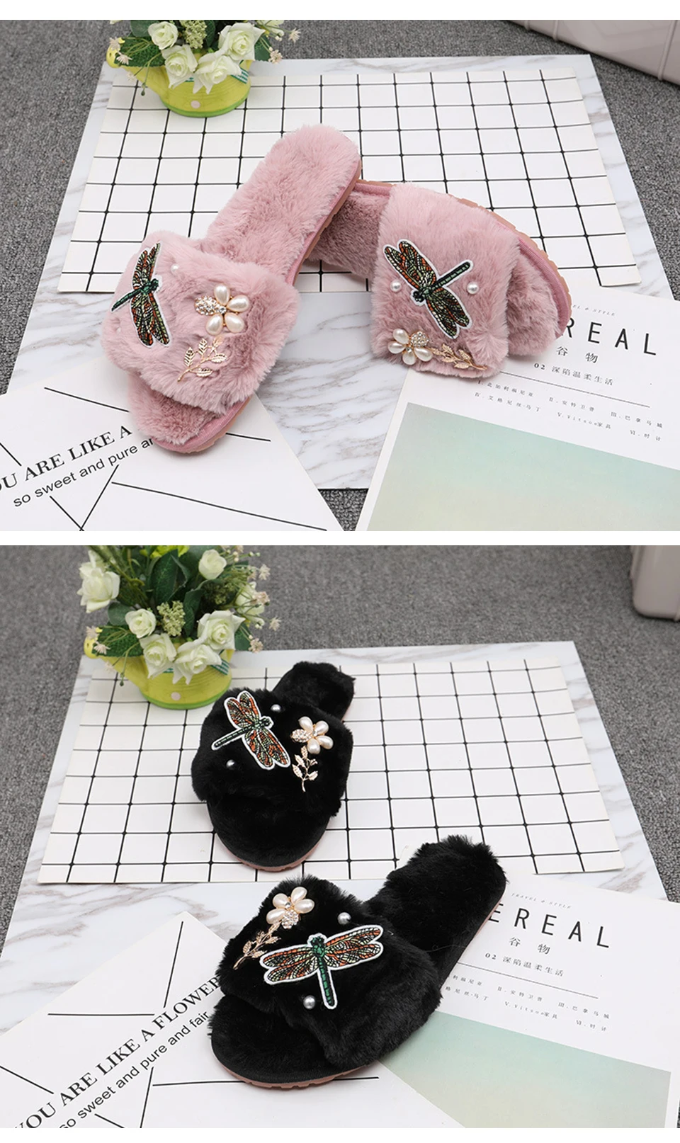 female slippers