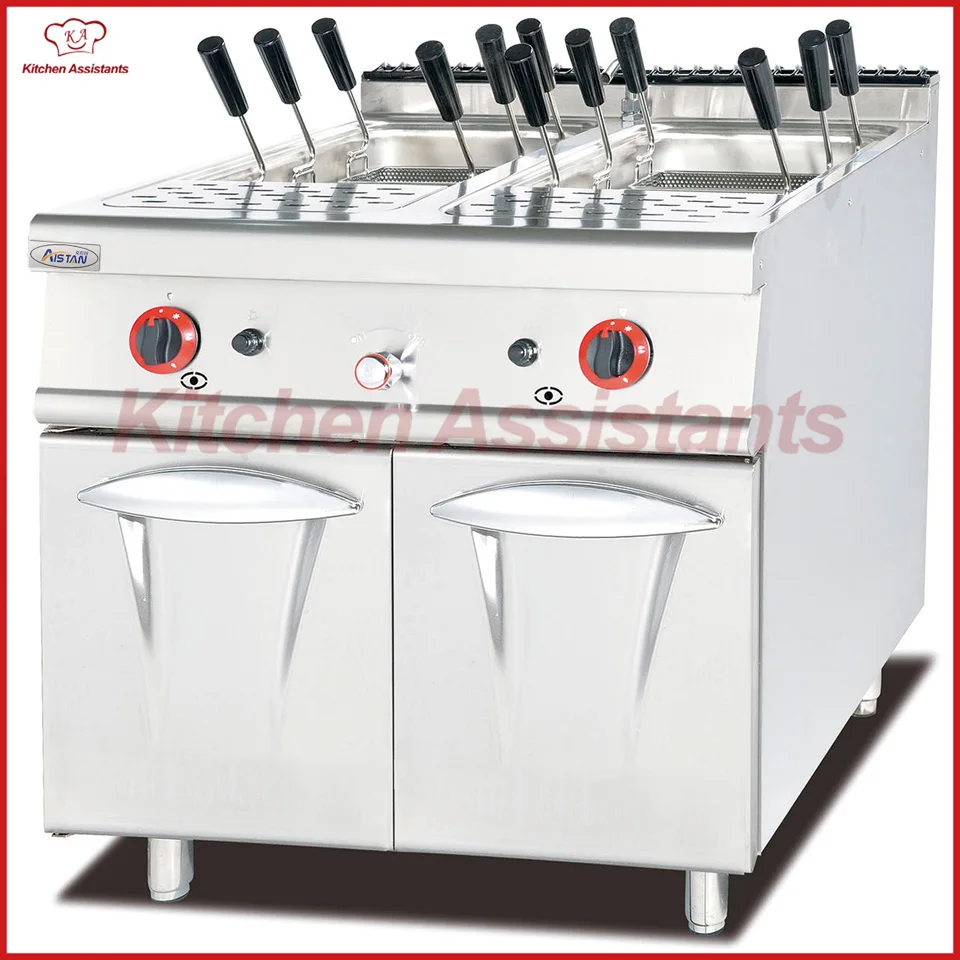 

GH988C Gas Pasta Cooker with Cabinet of kitchen equipment