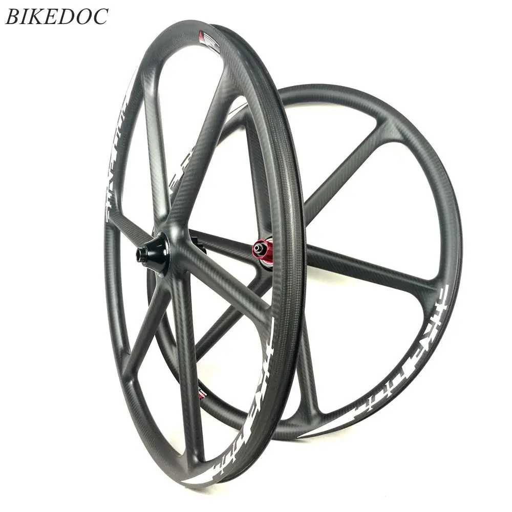 BIKEDOC 29er колеса для горных велосипедов 6 говорил углерода колесной с изделие chosen спереди TA сзади QR