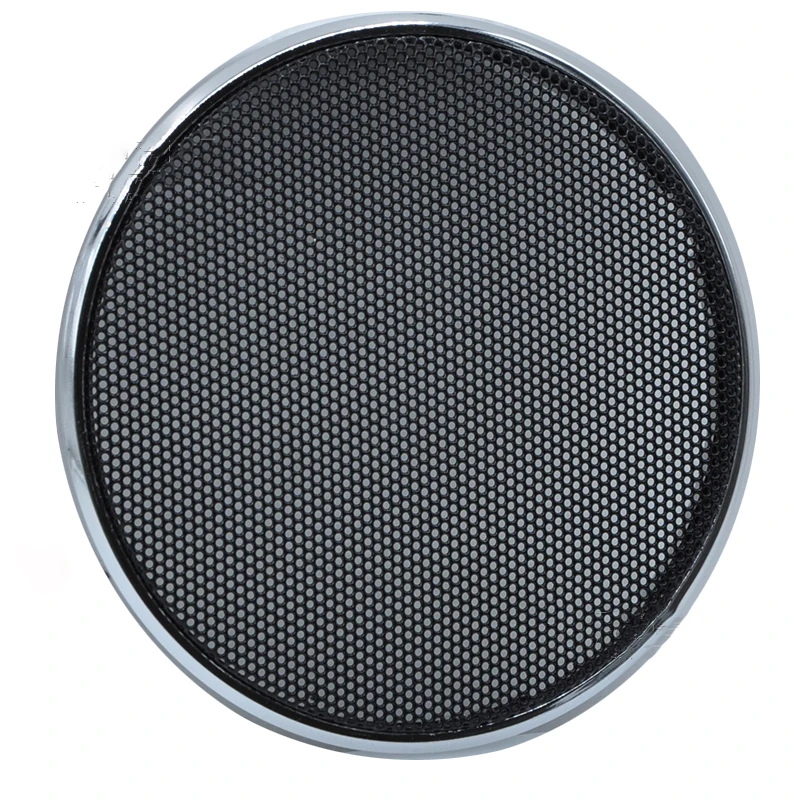 

Olive 1 Pair Replacement Round Speaker Protective Mesh Net Cover Speaker Grille Iron Net Plating Circle 3-10 inch for Choices