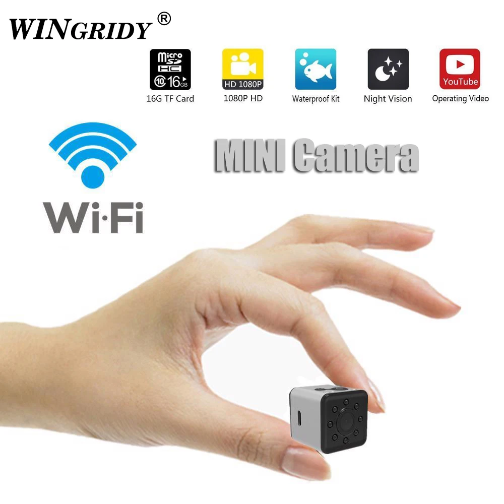 Beste Originele Mini Cam WIFI Camera SQ13 SQ11 SQ12 FULL HD 1080 p Nachtzicht Waterdichte shell CMOS Sensor Recorder Camcorder micro