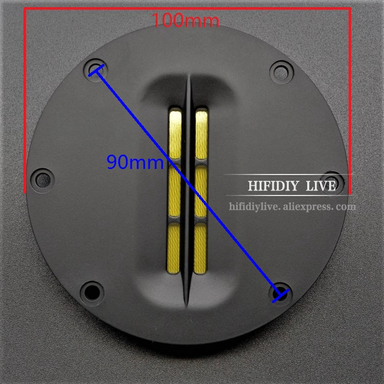 HIFIDIY LIVE AL-100 высокий громкий динамик hifi 4 дюймов твитер динамик 8 Ом 30 Вт тройной громкоговоритель супер ремень Тип