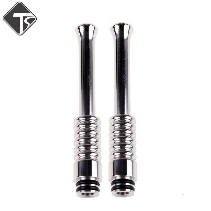 Long 65mm Stainless Steel Drip Tip 510 drip tip Atomizer Mouthpiece