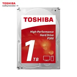 Toshiba P300 высокая производительность 1 ТБ память 1000 ГБ 7200 об./мин. Serial ATA III 64 МБ HDD внутренний жесткий диск 3,5 дюймов Micro карты