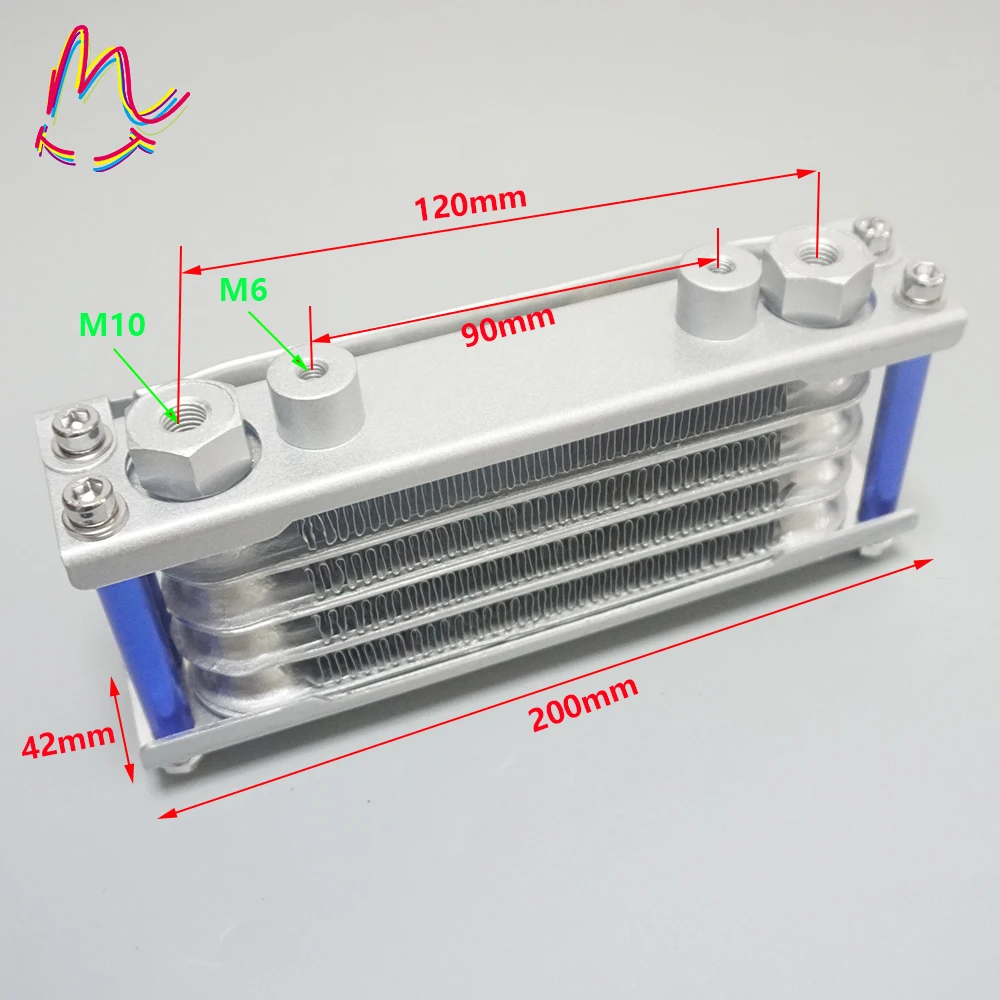 

High Qualtiy Red Blue Oil Cooler for Dirt Bike/Pit Bike/Monkey Bike ATV Quad Motorcycle