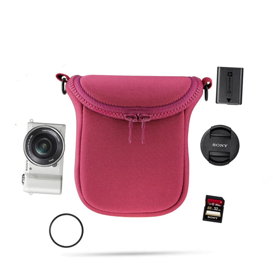 Сумка на плечо CADEN для камеры Canon EOS M3 M10 M6 M M2 SX540HS SX530 SX520 SX400 SX410 SX420is SX500 SX510 с ремешком