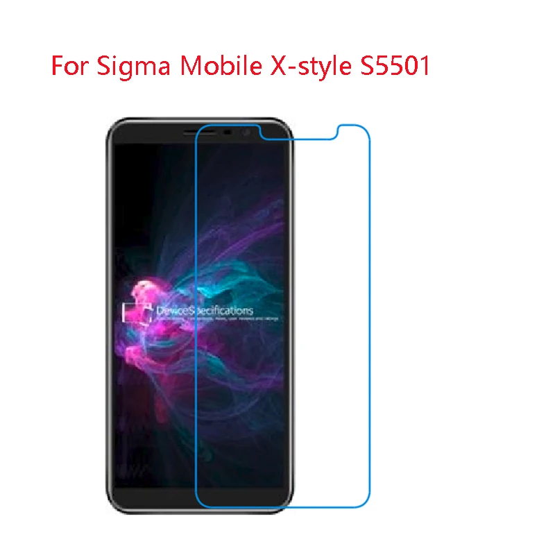 3-Pack) 9 H гибкий стеклянный протектор экрана для Sigma Mobile X-style S5501, treme PQ14, 26,34, 37,39, 51,52, 53,54 - Цвет: For X-style S5501