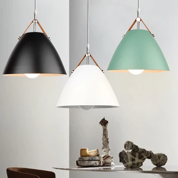 Restaurant Pendant Lighting Kitchen Pendant Lamp Dining room LED Light Nordic Light Modern Hanging Light for Bedroom Living room modern led pendant lights lamp dining room hanging white restaurant lighting iron bar nordic creative for kitchen