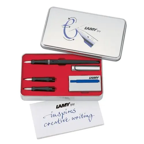 Lamy набор авторучек, Safari 19SDS-M, JOY 11-S, идеальная ручка подарочный набор