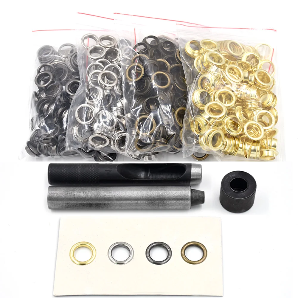 

(100 pieces/lot) An inner diameter of 10mm eyelets. Gas buttons. Shoebox pores. Hollow rivets. Wearing rope hole.Metal pores.