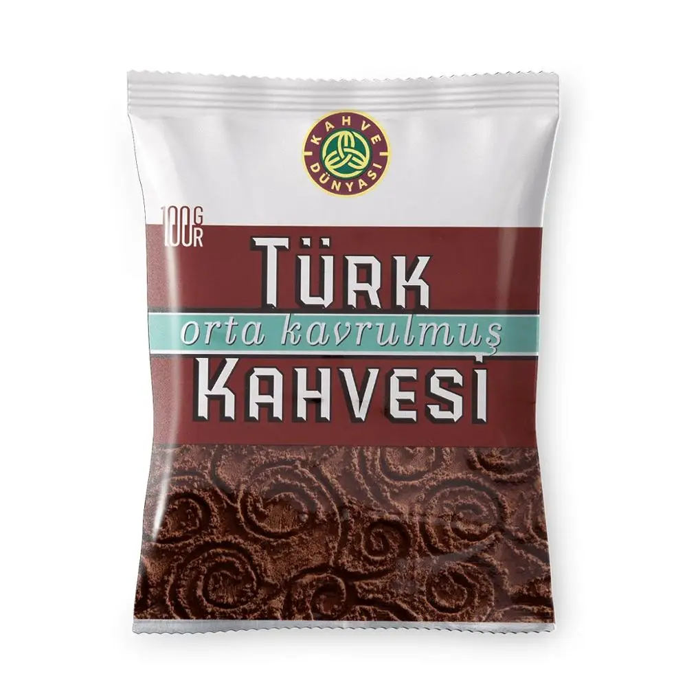 Turkish Roasted Ground Arabica Coffee World Kahve Dünyası