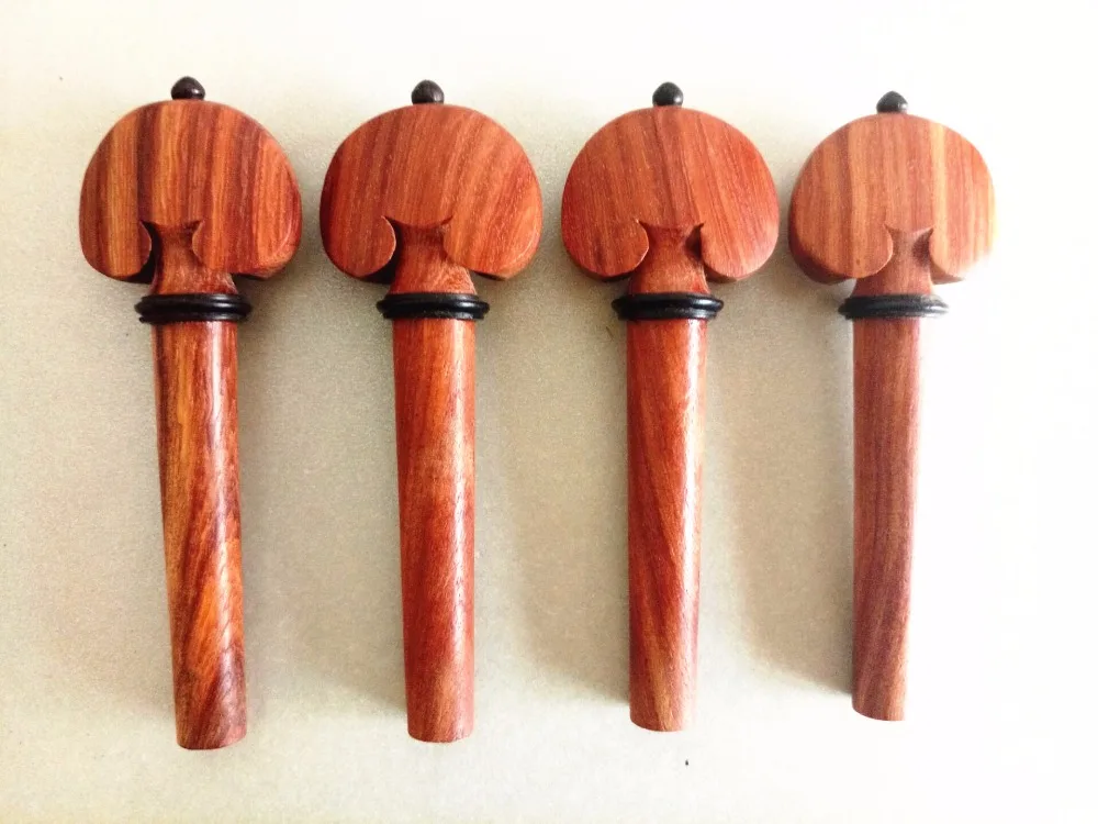 10pcs new high quality rosewood violin tuning pegs 4/4 full size