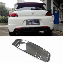 VOTEX стиль Scirocco углеродного волокна сзади крыши крыла Спойлер для Volkswagen VW Scirocco 2010 2011 2012 2013(не использовать во время R