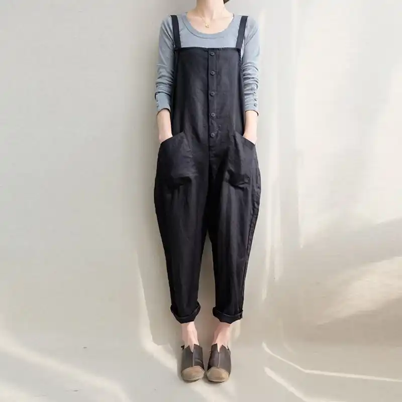 baggy jumpsuit overalls