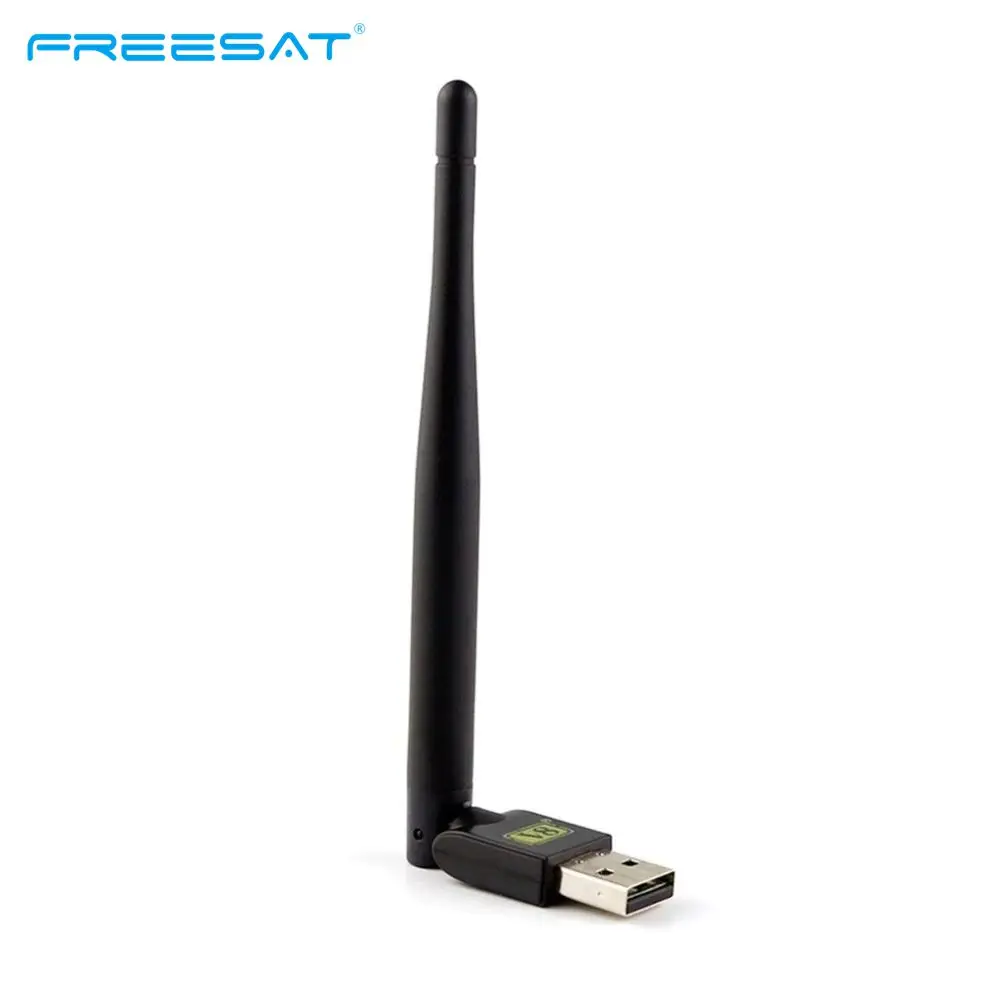 Freesat USB WiFi RT5370 с антенной для V8 Super Golden V7 HD TV Box цифровой спутниковый приемник
