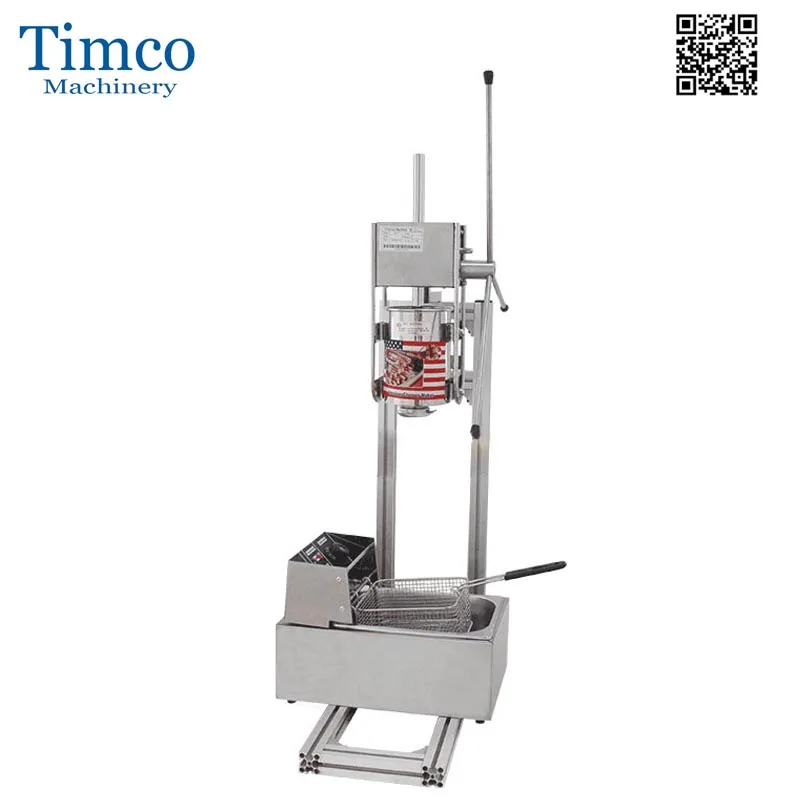 TIMCO Spanish Churro Maker Machine 3L with Electric Fryer 6L | Бытовая техника