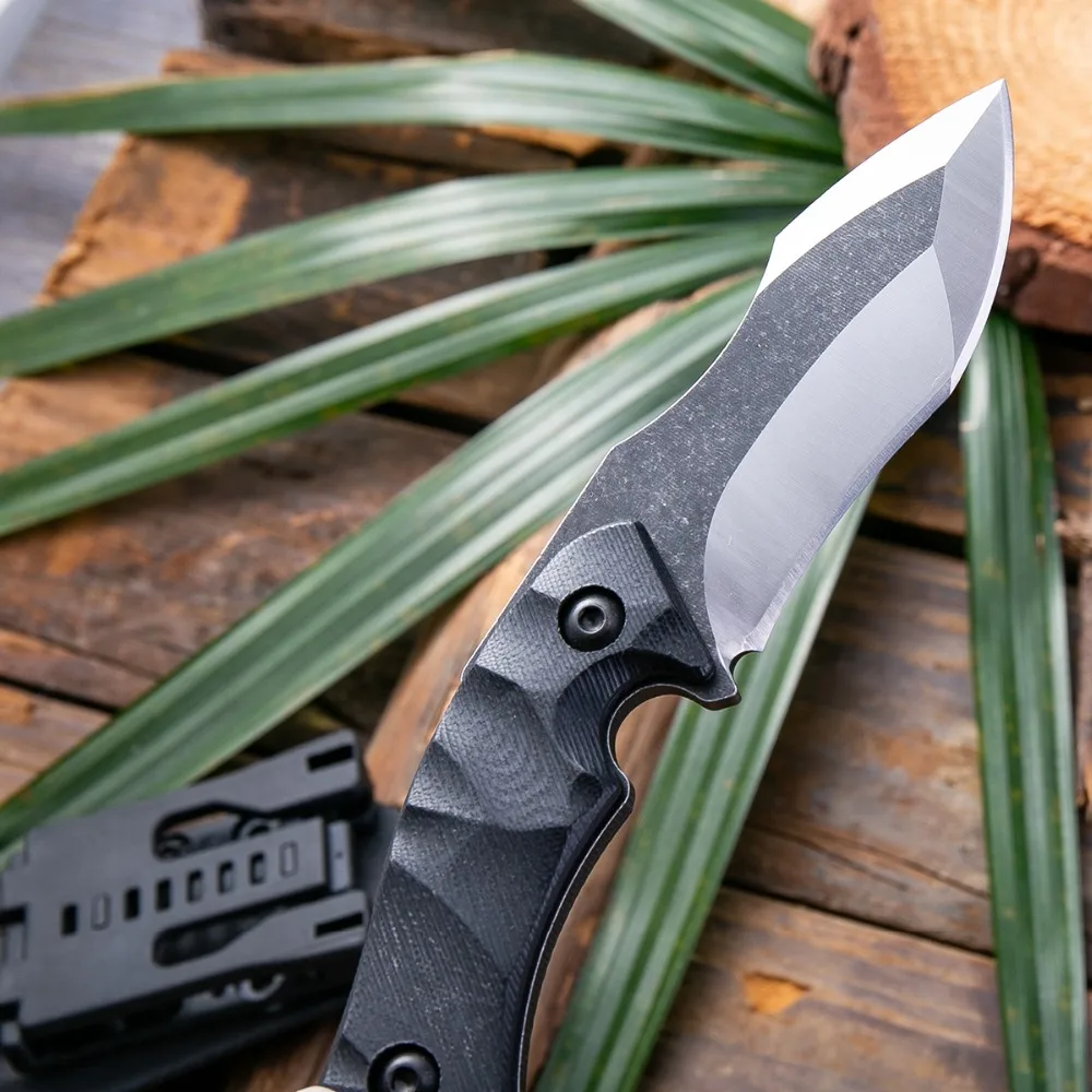 DAOMACHEN Полный Тан Открытый Тактический нож выживания кемпинг инструменты коллекция охотничьи ножи с импортными K оболочка