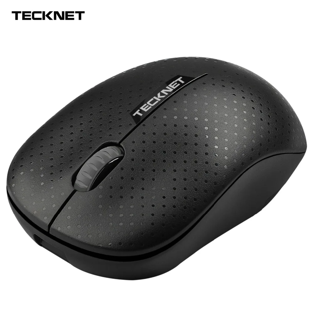 

TeckNet 2.4G Wireless Mouse 3-Button Portable Mini Optical Mouse with USB Nano Receiver for Notebook, PC, Laptop, Computer, Mac