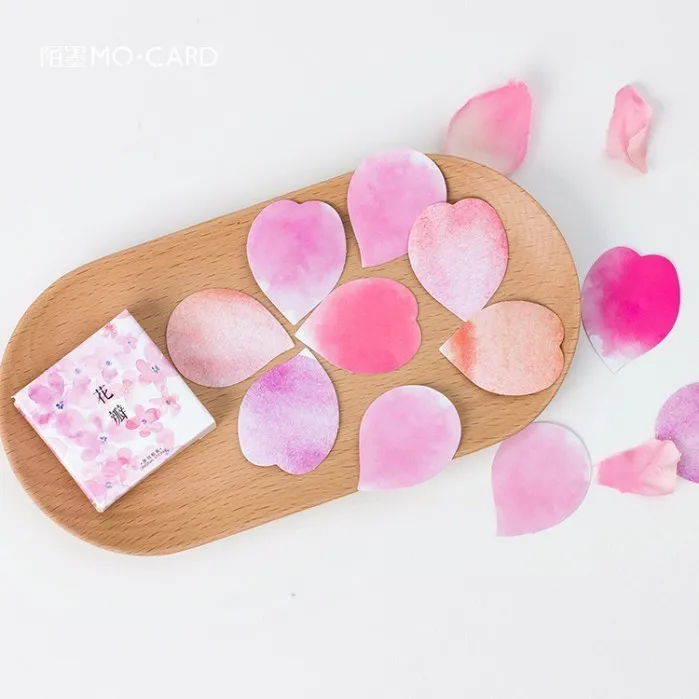 

45PCS/lot New Creative Petal Mini Paper Sticker Decoration DIY Album Diary Scrapbooking Label Sticker Kawaii Stationery